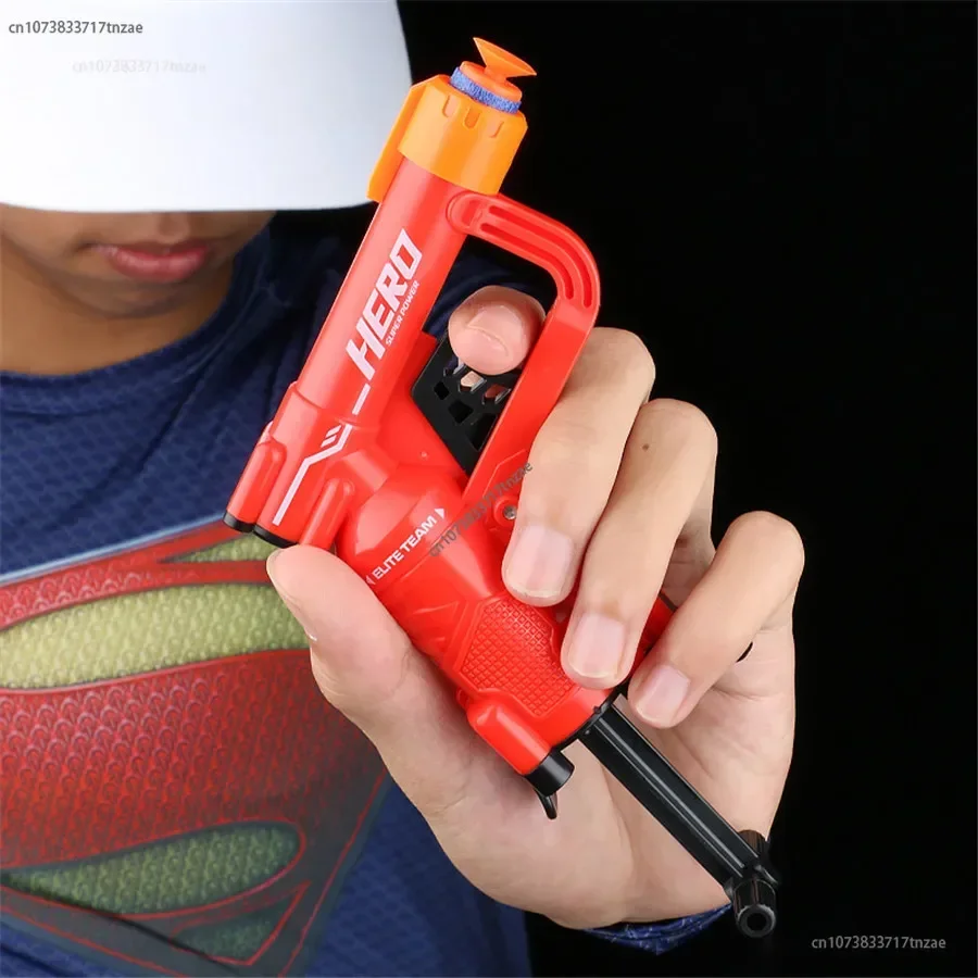 2024 ใหม่ล่าสุด Mini Bullet Gun คู่มือการใช้งานชุดสําหรับ Nerf กระสุนของเล่นปืนพกเด็ก Dart Ball ปืนของเล่นคริสต์มาสของขวัญ