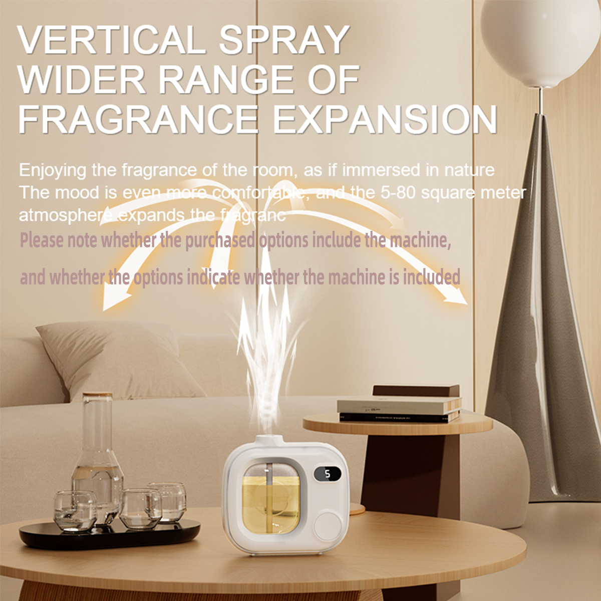 Aromatherapy Diffuser Automatic Scent Sprayer Home Bedroom Toilett Diffuser Spray Air Freshener Deodorizer Diffuser