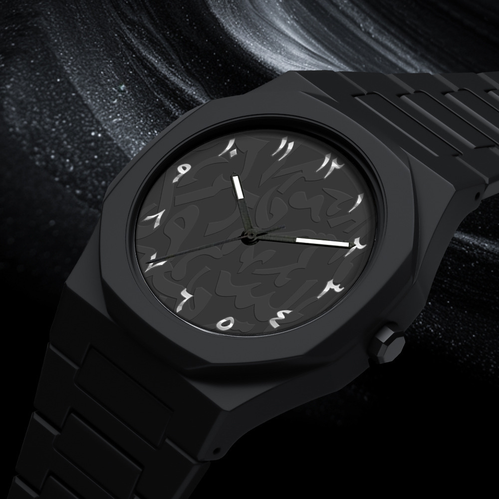 Популярные спортивные часы Ближневостока для мужчин и женщин, кварцевые часы допамина, нишевые модные водонепроницаемые часы из нержавеющей стали