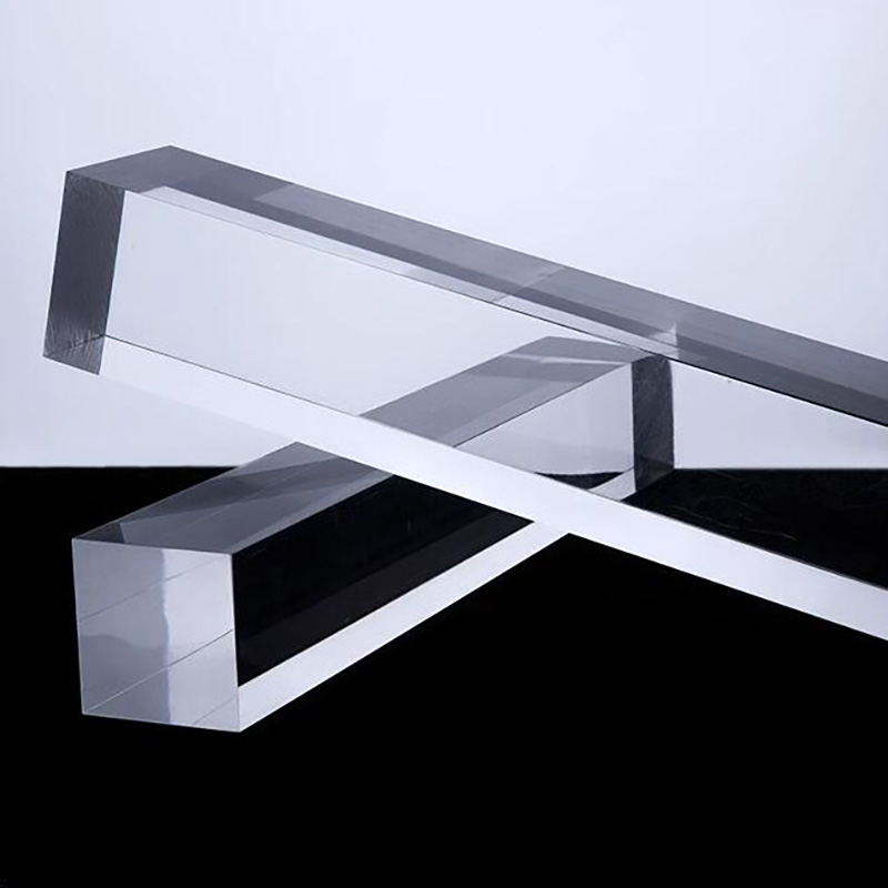 Transparent Clear Extruded Acrylic Square Bar Plastic Rod PMMA Plexiglass