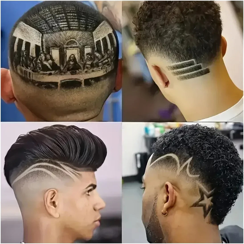 Hot Koop Haar Snijmachine Mannen Baard Trimmer Elektrische Tondeuse T9 Tondeuse Oplaadbare Elektrische Scheerapparaat Baard Kapper