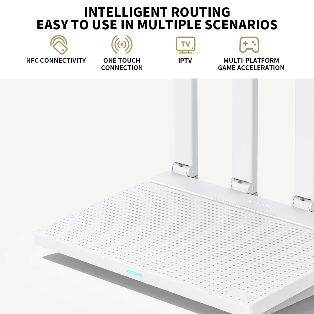 Nieuwe Xiaomi Router AX3000T IPTV Mesh Netwerken Gigabit Ethernet-poorten Gaming Gaspedaal Repeater Modem Signaalversterker CN