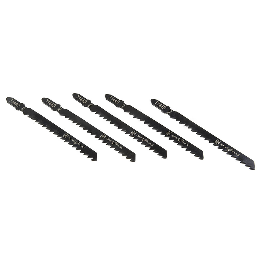 10 ชิ้น HCS จิ๊กซอว์ใบมีด T144D T-Shank สารพันใบเลื่อยสําหรับไม้พลาสติก Fast ตัดเครื่องมือ