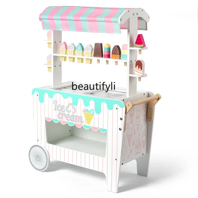 子供用アイスクリームショップ,アイスクリームトラック,車,家のおもちゃ,販売