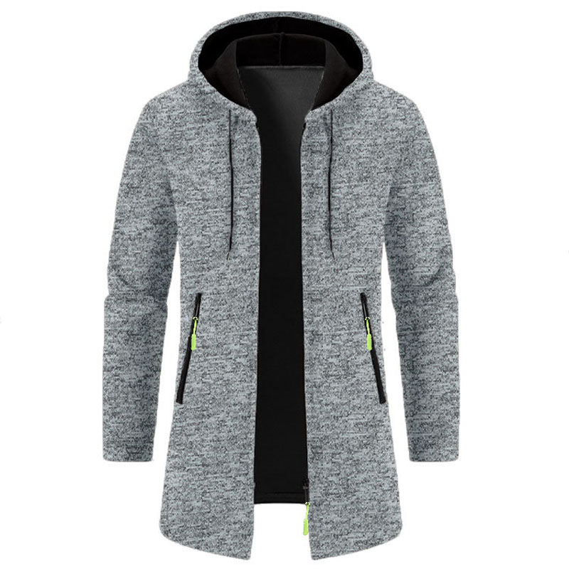 Männer Pullover Strickjacke Frühling Herbst Casual Solide Stricken Männer Pullover Lange Sleeve Zipper Gestrickte Strickjacken Oberbekleidung Männer der Coat3XL
