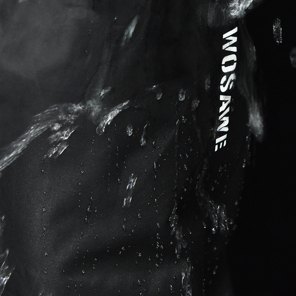WOSAWE Reflektierende undurchlässige Regenmäntel Damen/Herren Regenhose Outdoor Wasserdichte Hose Motorrad Angeln Camping Regenhose