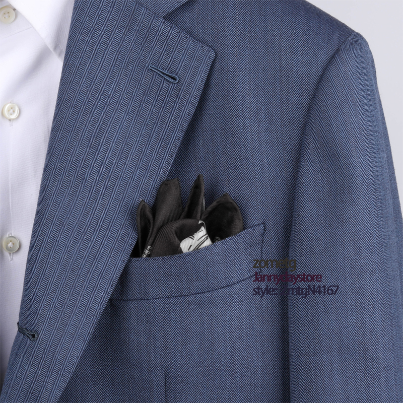 Lenço de seda acessório terno lenços terno pocketsquare negócios tuxido acessórios moda masculina