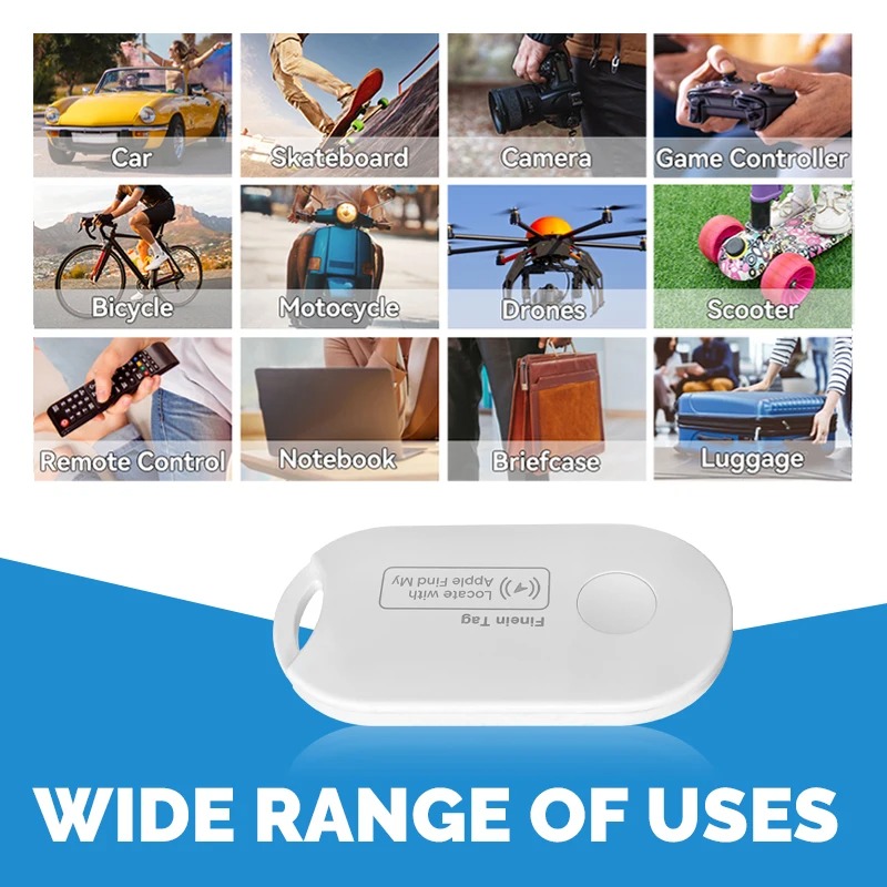 Etiqueta gps para crianças/ idosos inteligente airtag mini rastreador de animais de estimação bluetooth etiqueta inteligente carro rastreador perdido para sistema apple ios encontrar meu