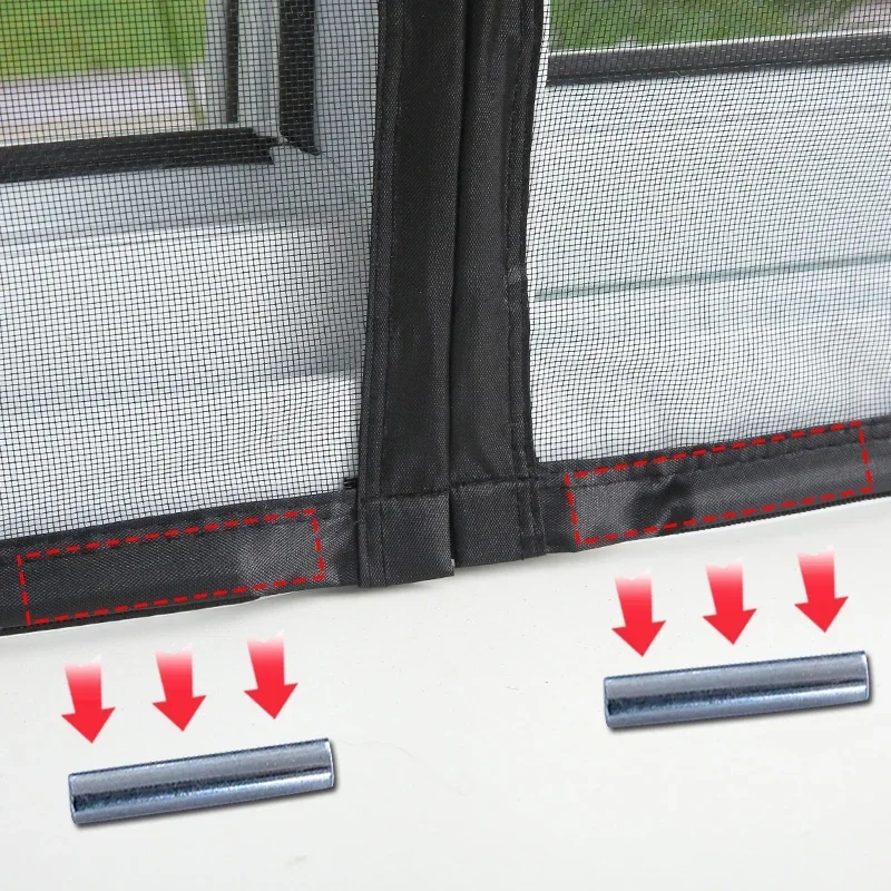 Magnetic window Screen,Custom Sized Mosquito Net, Curtain,  Auto Closure,Invisible Mesh for Kitchen,Bedroom，balcony，door curtain