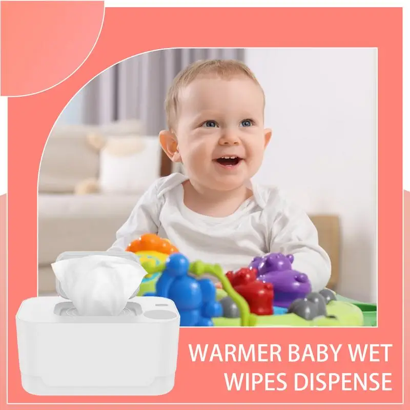Wipe Warmer Home Use Wet Wipes Warmer With Even Heating Portable Space-Saving Diaper Heater Holder Case For Living Room