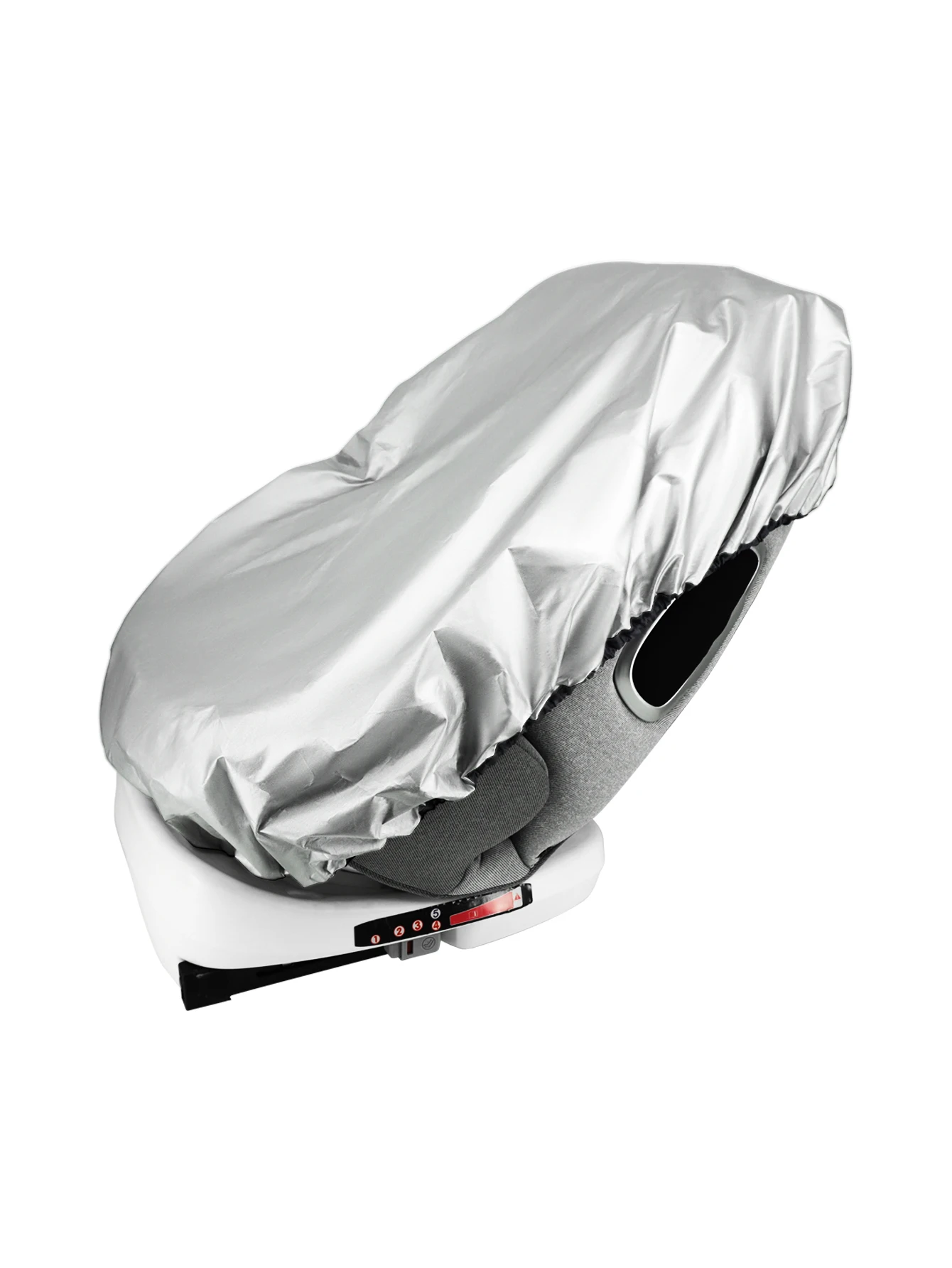 Cubierta parasol para asiento de coche de bebé, cubiertas UV que bloquean el calor y el sol, accesorios universales de viaje para bebé, 1 ud.