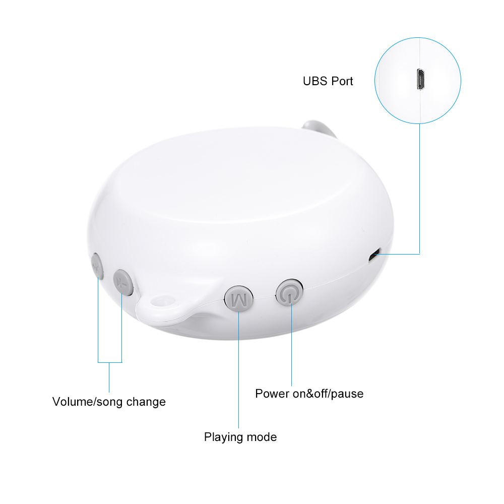 Fdistance Baby CPull Lit Jouet musical pour enfants, 35 chansons, boîte à musique, télécommande, cloches de mouvement avec ligne USB