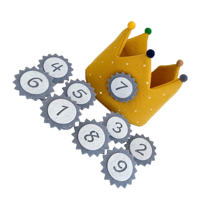 Accesorios fotografía para niños, conjunto algodón con decoración cumpleaños número