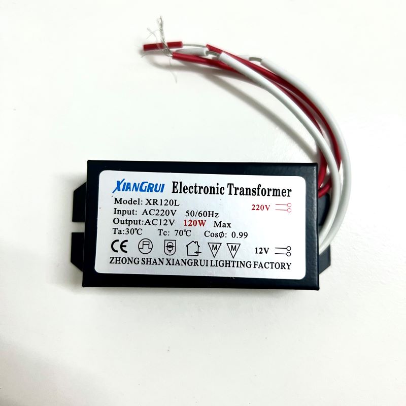 Transformador electrónico de cuarzo para lámpara halógena, Panel de luz de foco, 20W, 60W, 80W, 105W, 120W, 160W, 200W, AC220V a AC12V transformador 220v to 12v fuente alimentacion de 12v fuente de poder 12v transforma