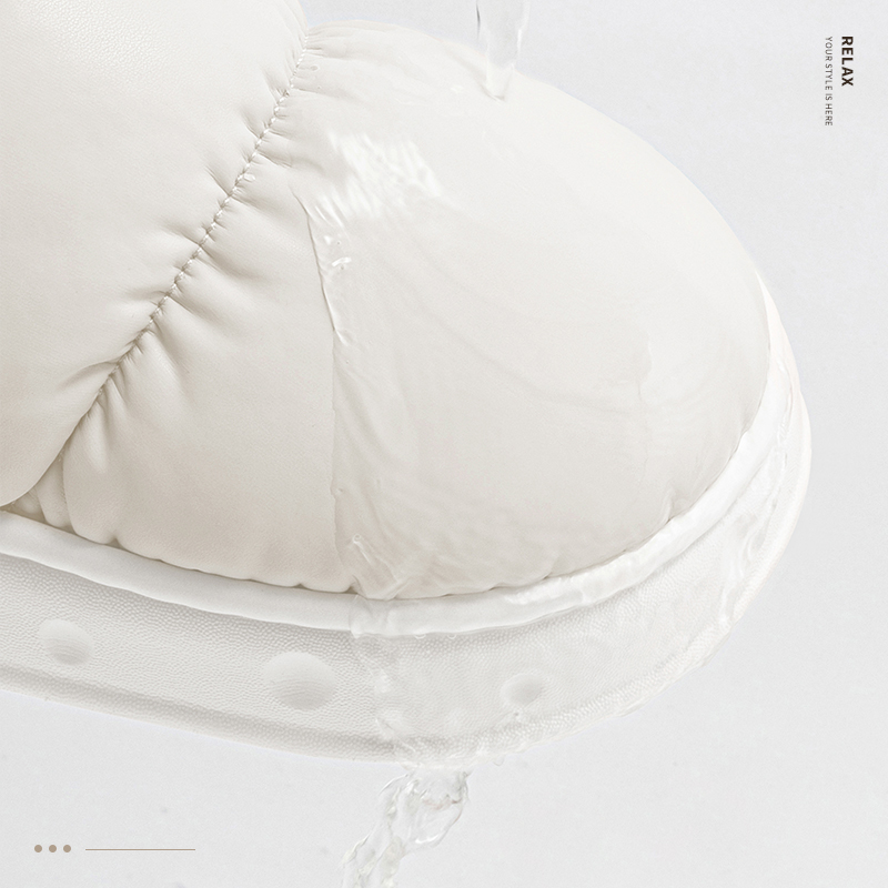 Feslishoet 男性冬の綿のスリッパ防水アンチスリップ厚底靴カップル家庭用豪華な綿のスリッパ女性