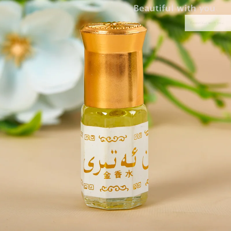 3ML Saudi Essential Oil Perfume Floral Notes Lasting Fragrance For Women Flower Flavor Perfume Essence Oil Body Deodorization