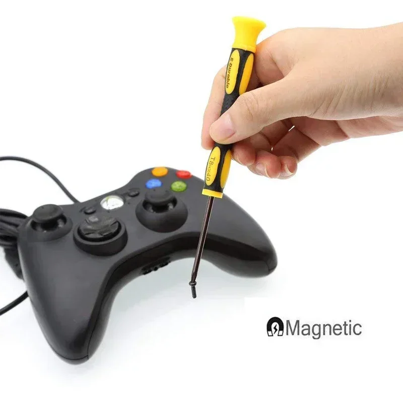 1/7pcs Torx Screwdriver Bit Set T3 T4 T5 T6 T7 T8 T10 Mini Hexagon Screwdriver Game Console Handle Disassembly Repair Tools