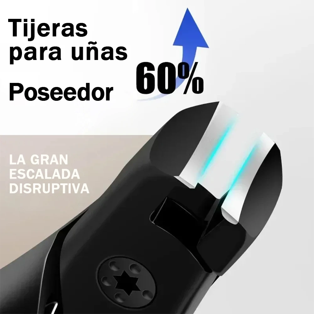 Cortaúñas antisalpicaduras, cortauñas individual, cortaúñas gruesas y duras especiales, cortauñas gruesas para el hogar de gran tamaño, novedad de 2023