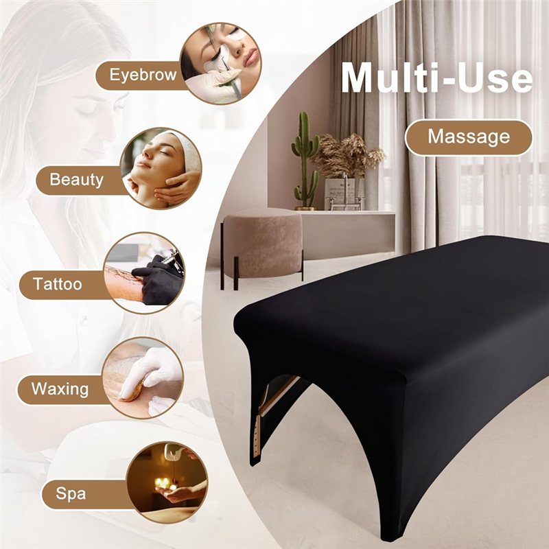 Beauty Bed Protective Topper Spa Bed Cover Professional Lash Bed Cover Stretchy Massage Table Cover, Excellent