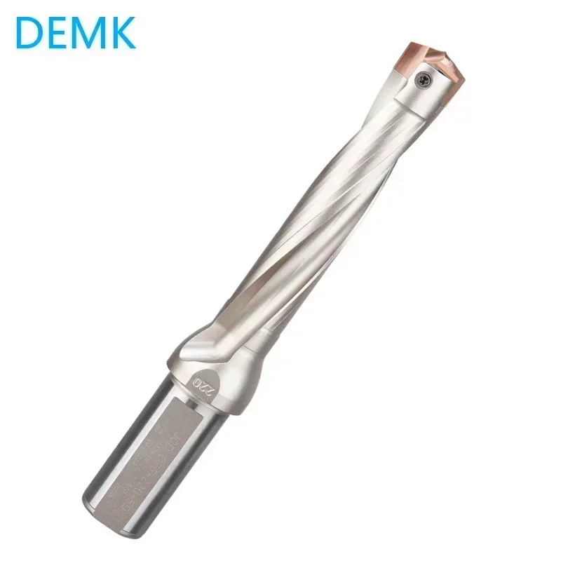 3D 5D 8D 10D internal cooling JCD Crown drill rod diameter 10-25mm for insert HCD High efficiency precision insertable U drill