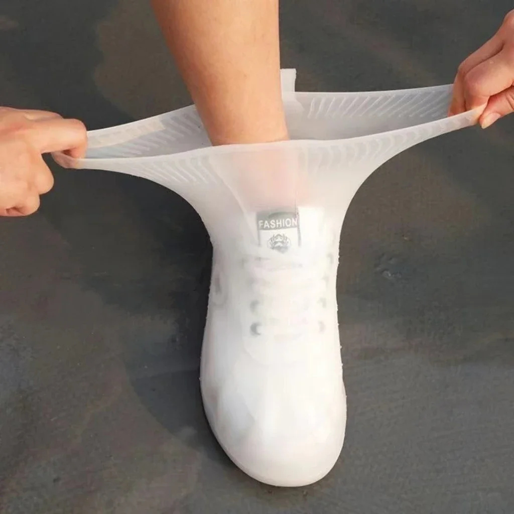 Reusable Non-SLIP Rain BOOTS รองเท้ากันน้ํายาง Rain BOOT สําหรับกลางแจ้งเกียร์ในครัวเรือนสินค้าบ้าน