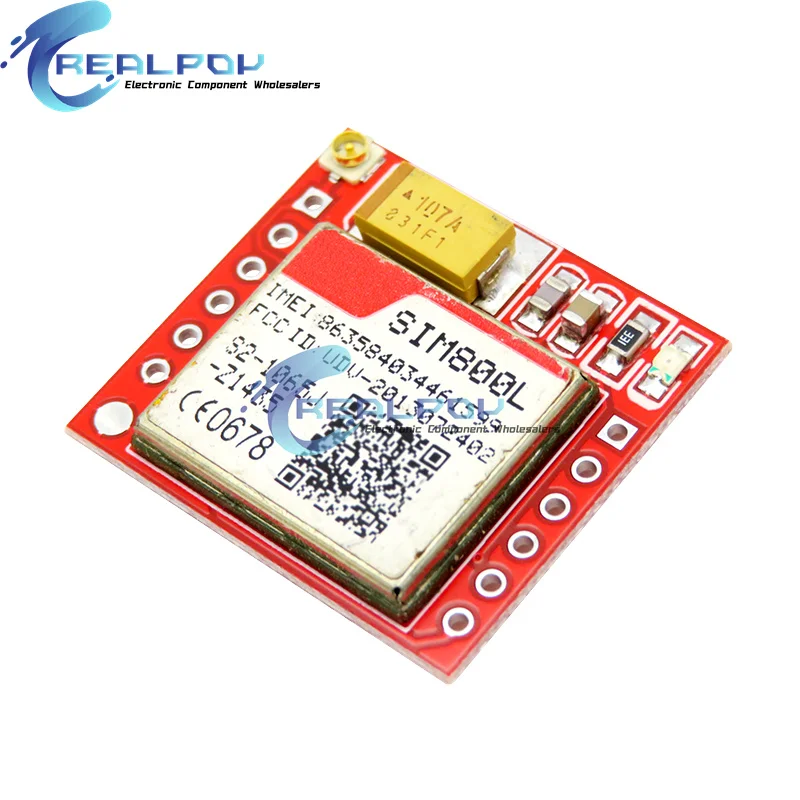 Smallest SIM800L GPRS GSM Module Micro SIM Card Core BOard Quad-band TTL Serial Port for arduino