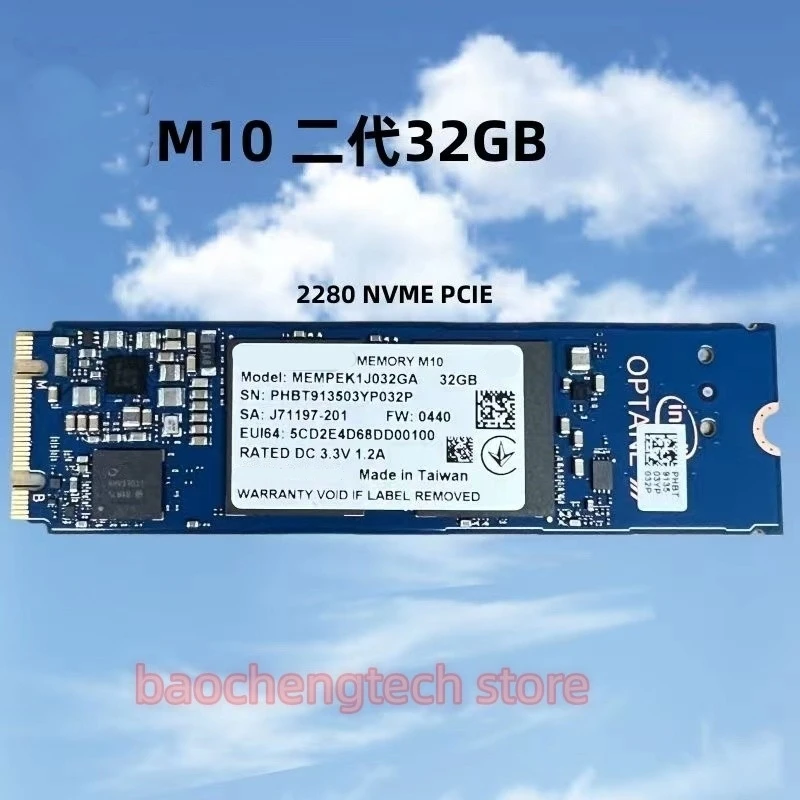 Neue SSD M10 64G 32G 2280 M.2 Solid StateMemory Acceleration Cache nvme 16 GB für Intel Aoteng Generation 2 Notebook Drive