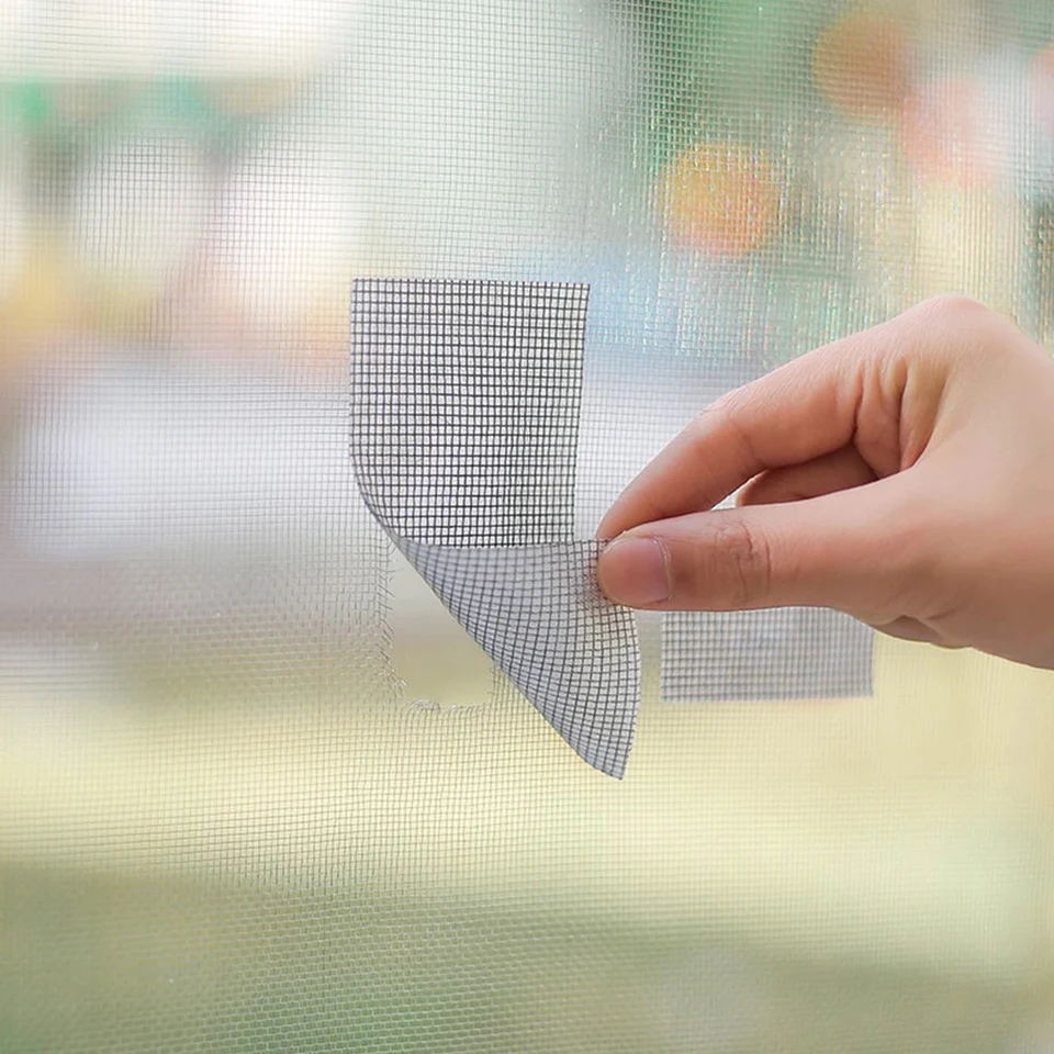 1PCS Easy-to-Apply Waterproof Window Screen Repair Tape – Keep Mosquitoes Out with Our Anti-Insect, Self-Adhesive Mesh Patch