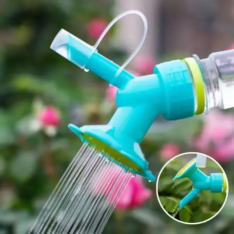 Ugello per irrigazione 2 in 1 Sun Flower Irrigazione automatica Waterer Bottiglia per bevande da giardinaggio Strumenti per irrigazione succulenta