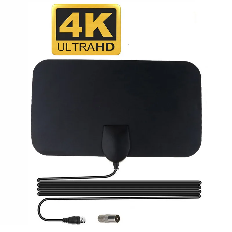 Nueva antena de TV interior Mini HD antena de TV Digital DVB T2 antena de onda