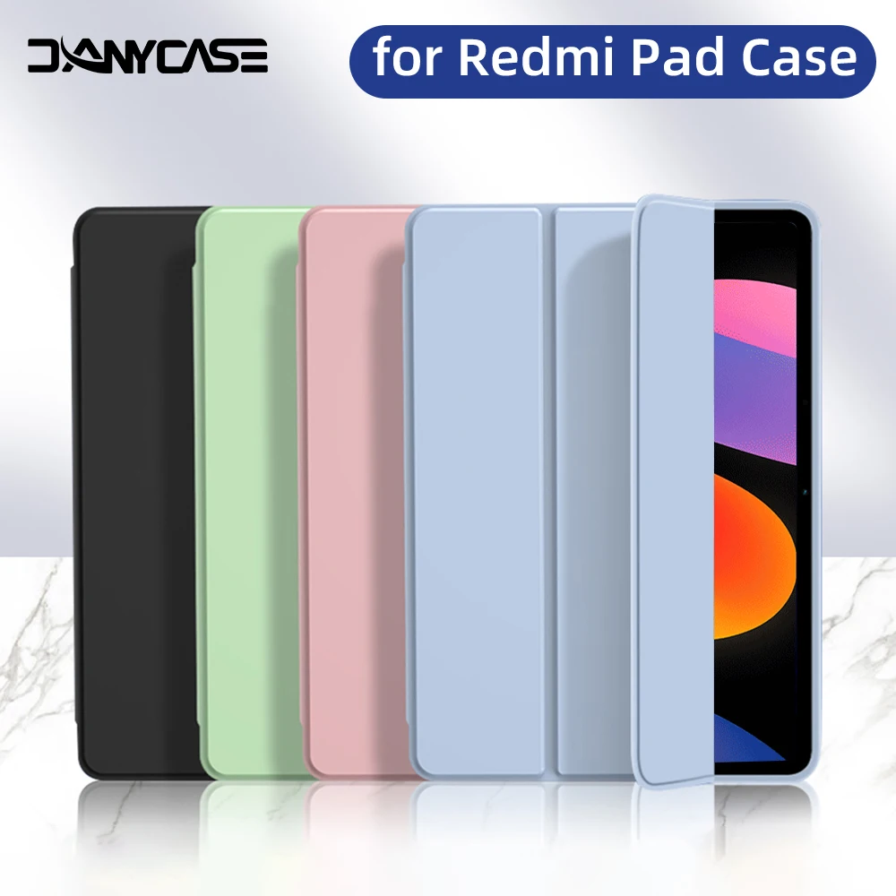 Juste de protection en PU pour Xiaomi Redmi Pad Pro, étui à rabat, support, accessoires pour tablette, 11 pouces, SE, 12.1 pouces, 2024, 2023