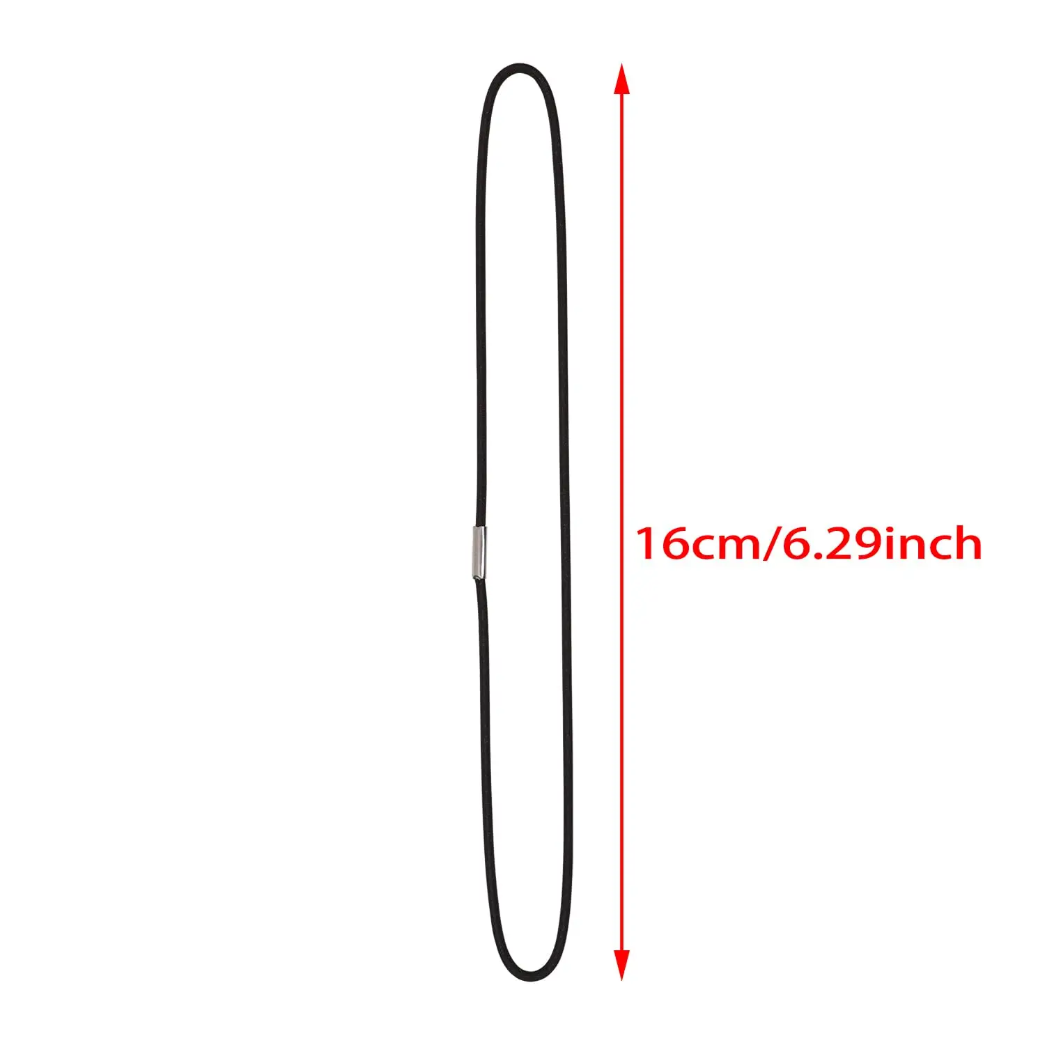 5 Pieces a Set Spare Rubber Band Leather Notebook Accessory for Travelers Notebook Repair Elastic String Bungee Cord