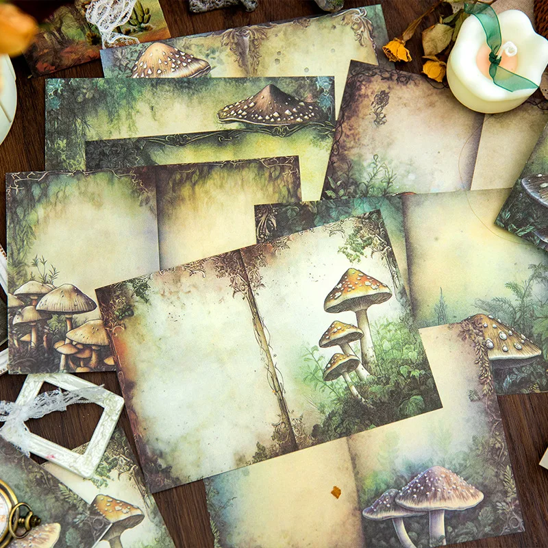 Mr.paper 40pcs/pack Magical Story Material Paper for Scrapbooking