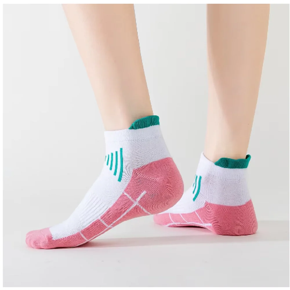 Pares de calcetines deportivos para mujer, calcetines atléticos para ciclismo, calcetines transpirables para baloncesto al aire libre, calcetines para correr para hombres y hombres, calcetines tobilleros