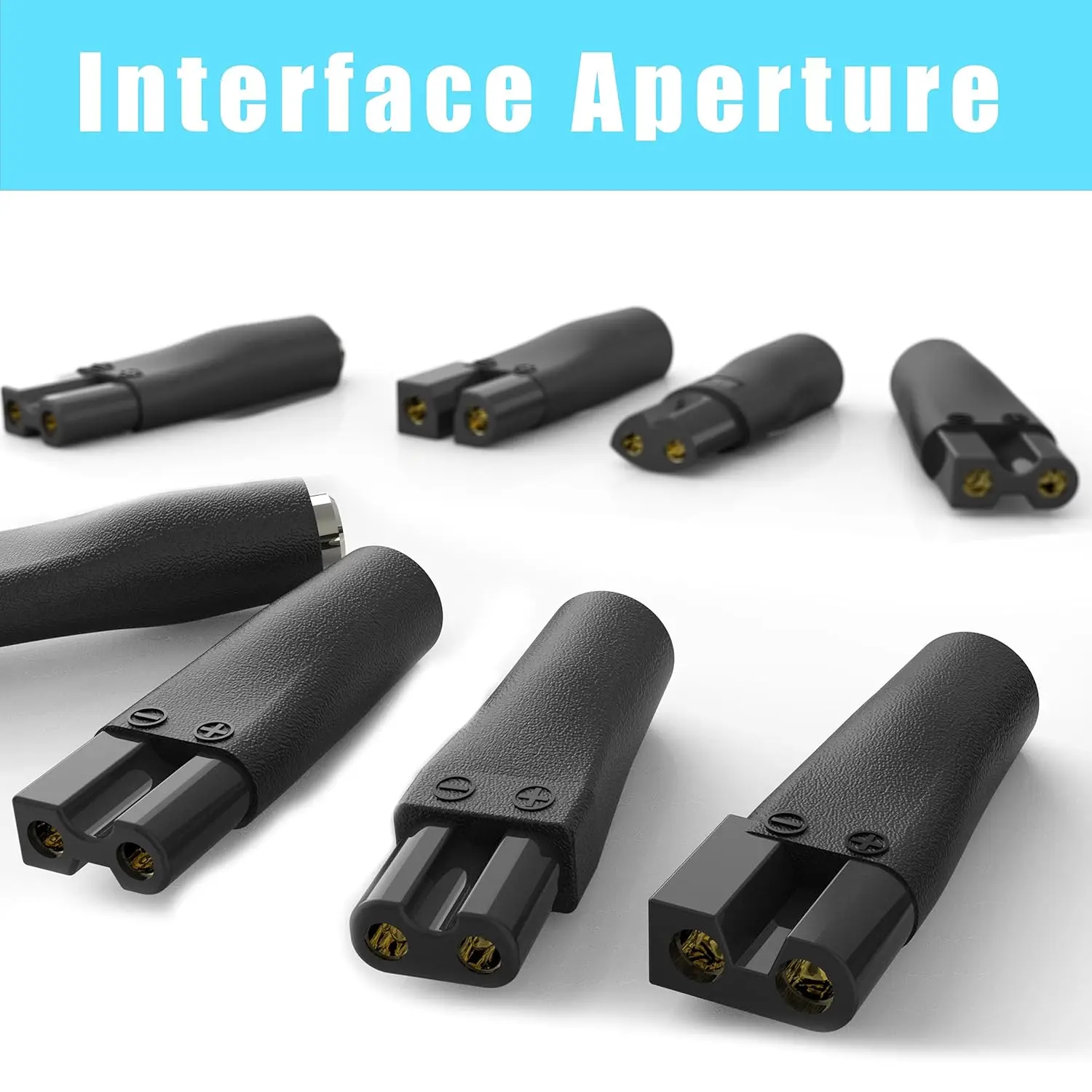 LISI 8 PCS Cavo di alimentazione Caricatore di ricambio da 5 V Adattatore USB adatto a tutti i tipi di tagliacapelli, regolabarba, rasoi
