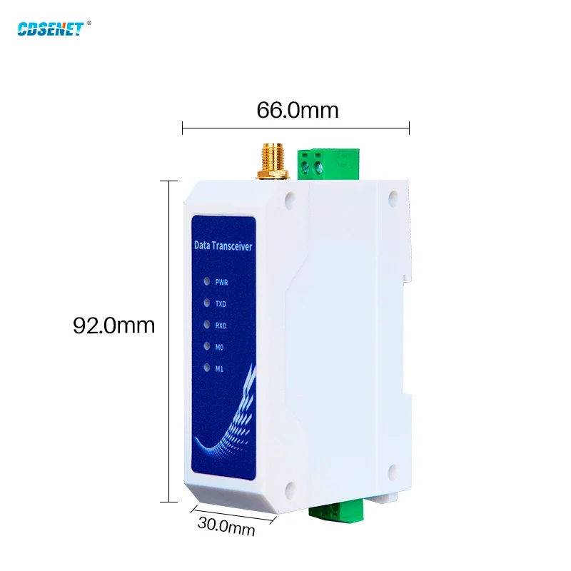 Station de Transmission de données sans fil Lora 868MHz/915MHz SX1268, 2 pièces, E95-DTU(900SL22-485) RS485 22dbm 5KM, réseau de relais Modbus