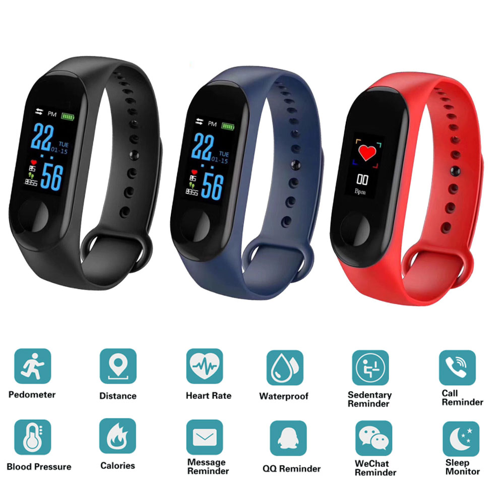 Reloj inteligente Digital para niños y niñas, pulsera deportiva resistente al agua