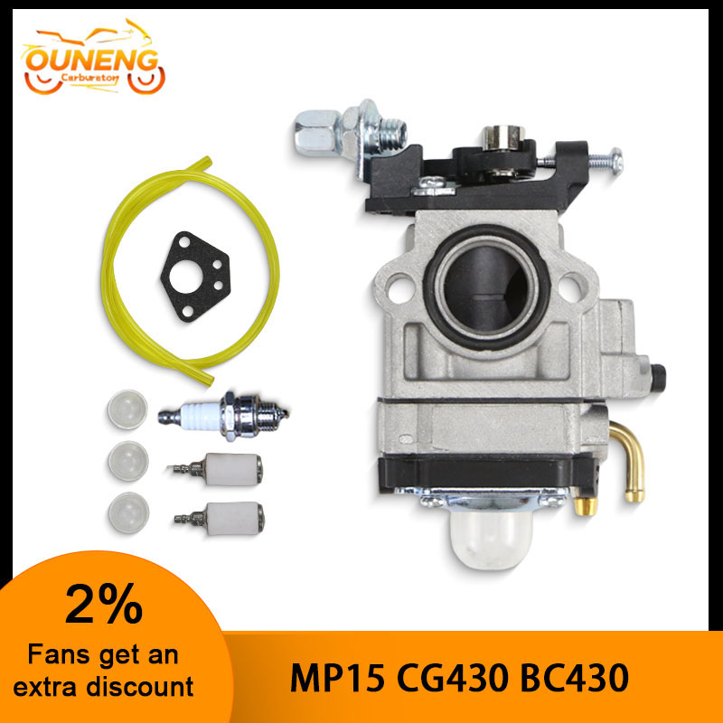 Карбюратор газонокосилки для Walbro CG430 CG520 BC430 BC520 40-5 44-5 43cc 49cc 50cc 52cc кусторез 2-тактный двигатель Carb