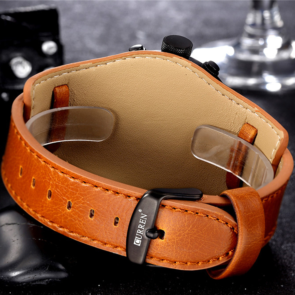 Relojes CURREN para hombre, marca superior, reloj de cuarzo informal y a la moda de lujo, reloj de pulsera resistente al agua con fecha, reloj Masculino Hodinky