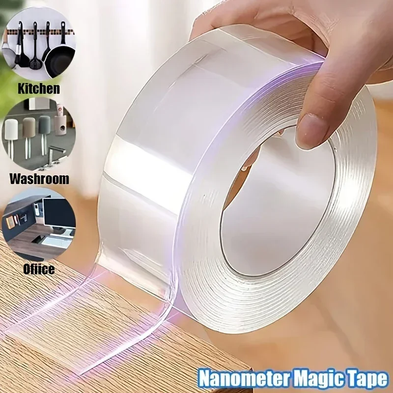 Cinta adhesiva de doble cara Ultra fuerte para electrodomésticos, pegatinas de pared impermeables, cintas resistentes para mejorar el hogar