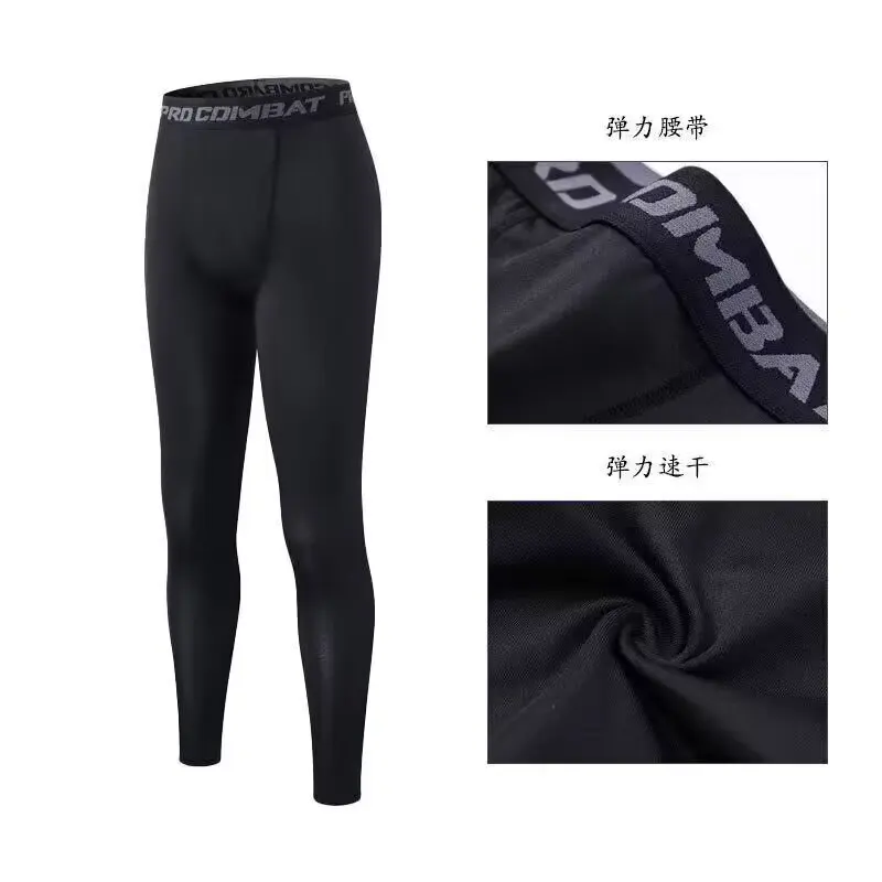 High-Performance Compression Leggings for Men Fitness Workouts Tights for Enhanced Fitness Performance and Running Comfort