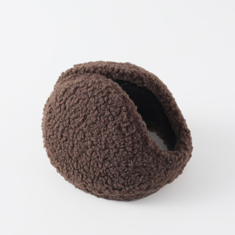 Earmuffsกันลมผู้ชายผู้หญิงหูWarm Protector Thicken PlushฤดูหนาวWarmขนแกะEarmuffขี่จักรยานกลางแจ้งอุ่นนุ่มหูMuffs