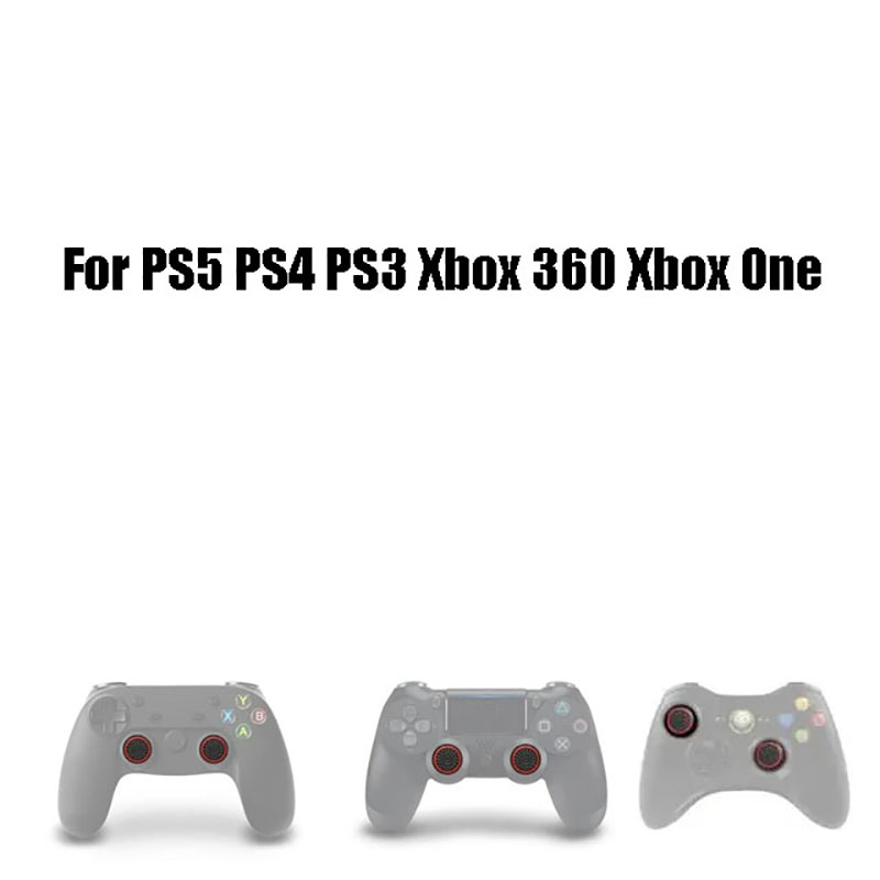 Thumb Stick S Cases, Joystick Grip Protector Case para PS5, PS4, Switch Pro, Xbox 360, Silicone Thumbstick Cover, 2pcs