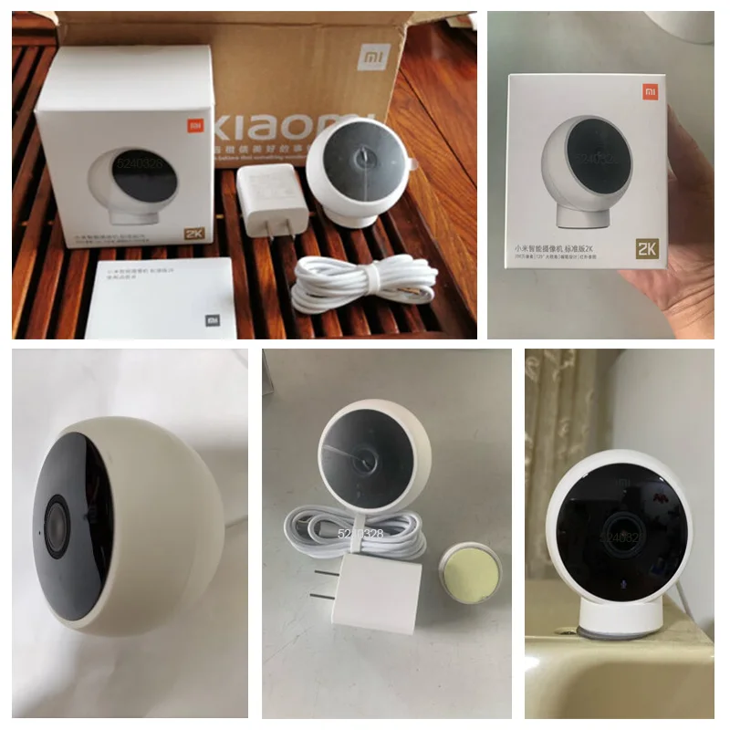 Xiaomi Mijia IP กล้อง 2K 1296P WiFi Night Vision Baby Security Monitor เว็บแคมวิดีโอ AI Human Detection การเฝ้าระวังสมาร์ทบ้าน