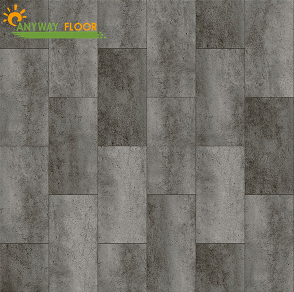 Projetar telhas de piso SPC de vinil PVC sem cola fáceis