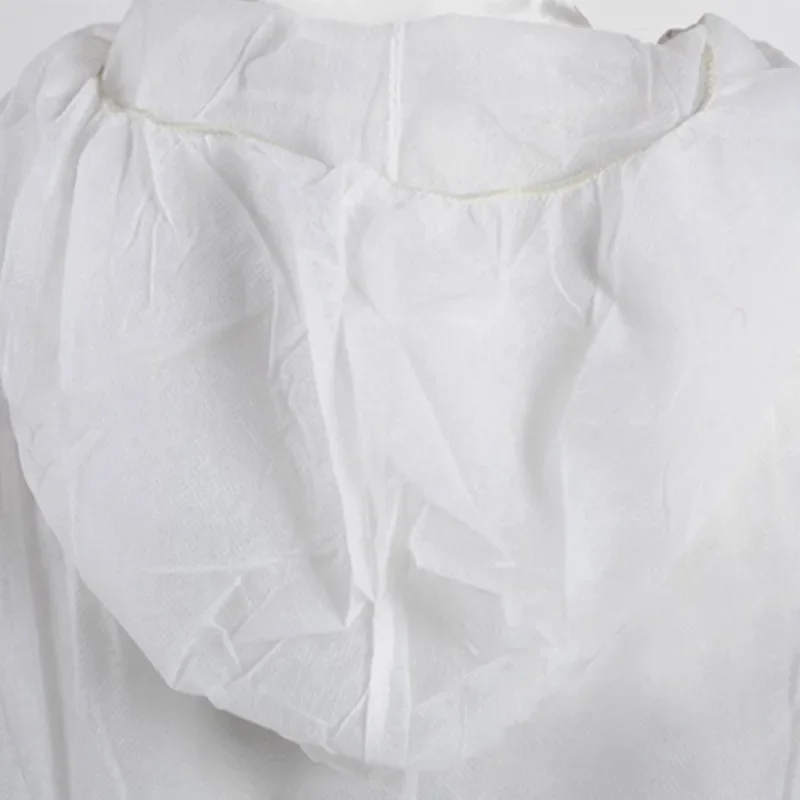 Disposable Breathable Dustproof Water Oil Resistant Work Safety Overall Anti Dust Spary Painting Decorating Labour Coverall Suit