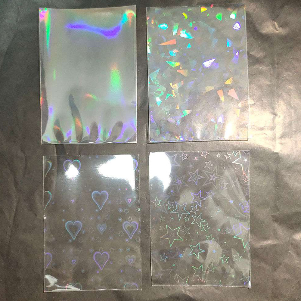 50 шт., прозрачная защитная плёнка для карт