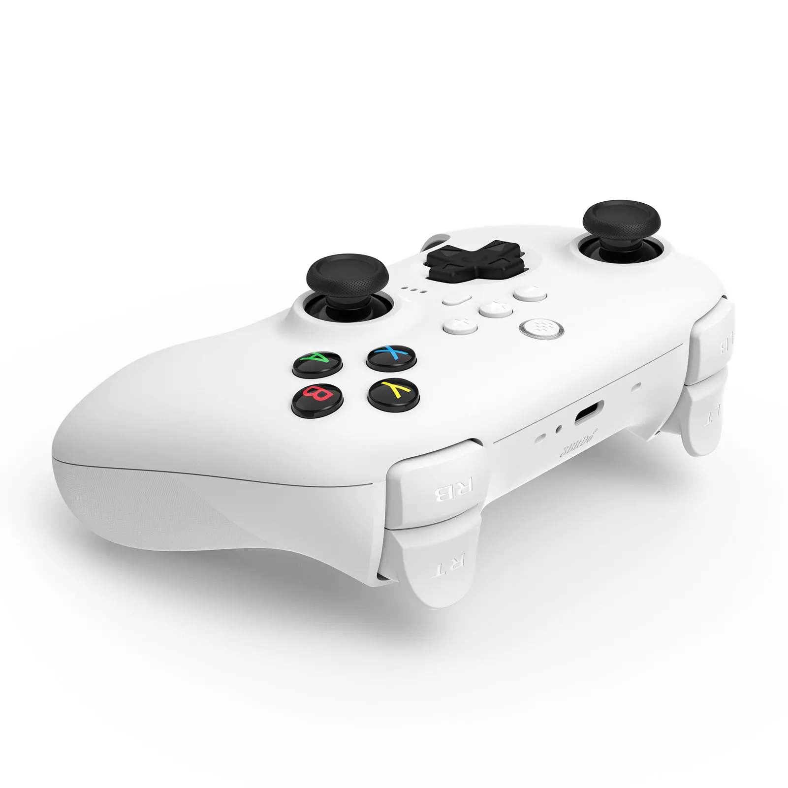 8BitDo - สุดยอดคอนโทรลเลอร์เกมบลูทูธไร้สายพร้อมแท่นชาร์จสําหรับ Nintendo Switch และพีซี Windows 10, 11, Steam Deck