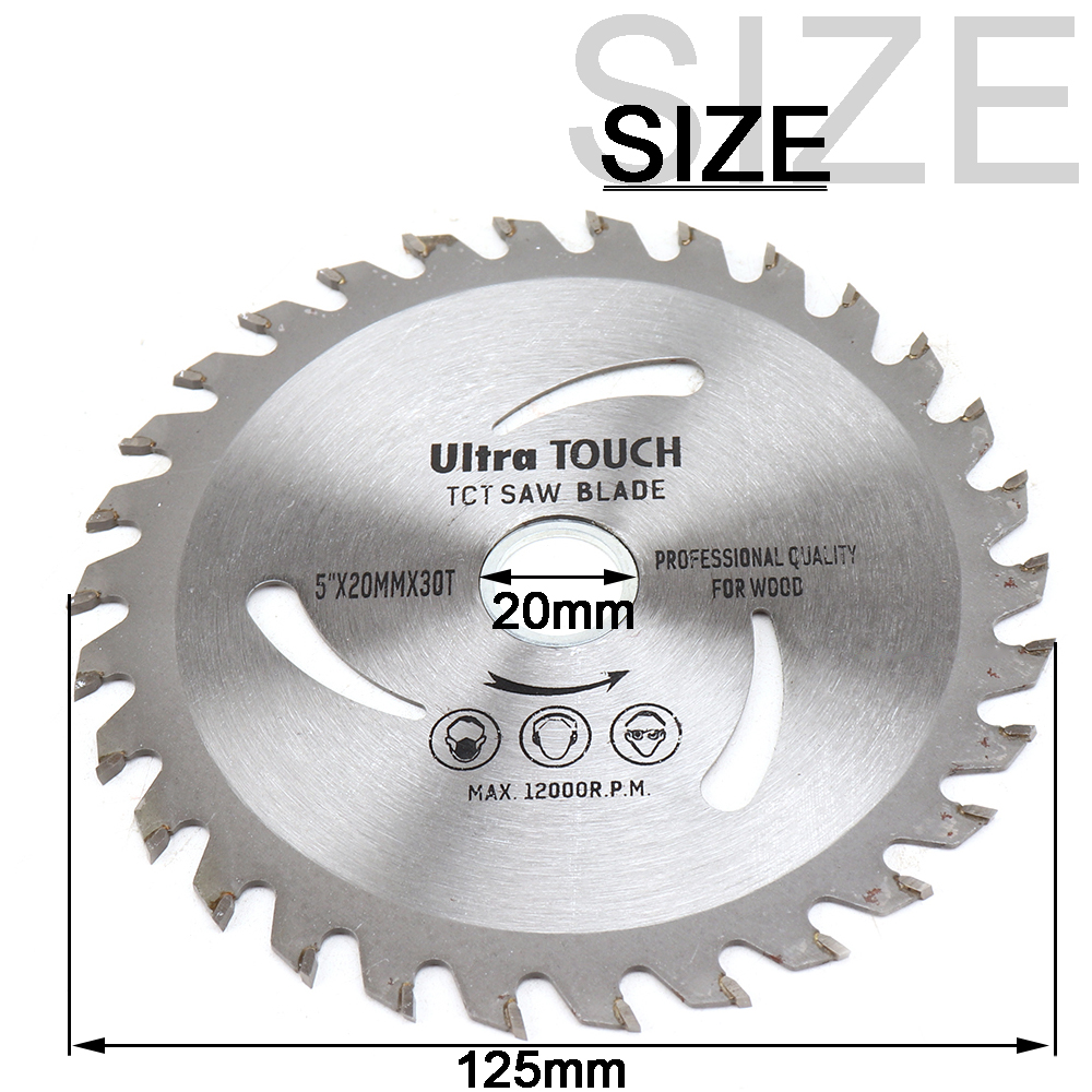 Sifang 115/125mm 30 dentes lâmina de serra de carboneto disco de corte de madeira para cortador de granito madeira multiferramenta ferramenta elétrica para moedor de ângulo