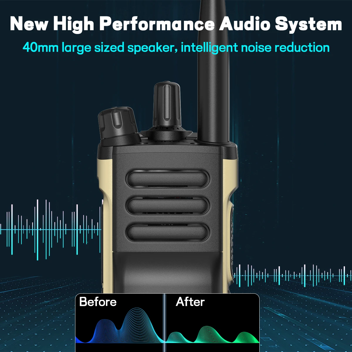 BAOFENG UV-32 GPS Walkie Talkie 10W Multi Band Bluetooth Programmazione Frequenza di copia wireless NOAA Ham a lungo raggio Radio bidirezionale